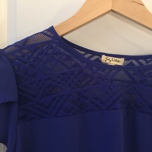 Lily White relaxed fit top